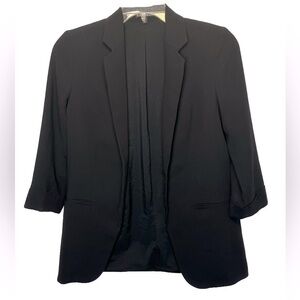 Express Open Front Long Line Blazer Sz Xs